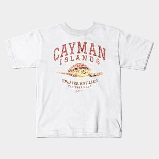 Cayman Islands, Hawksbill Sea Turtle Kids T-Shirt